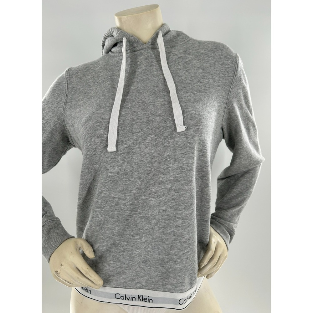 Calvin Klein‎ Sleepwear Women's Pullover Hoodie Calvin Waistband SMALL Day Wear